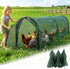 Hogarjal Chicken Runs for Yard,79" & 157" Extra Long Foldable Chicken Tunnels for