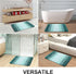OLANLY Bathroom Rug Mat 24x16, Extra Soft Microfiber Bath Rugs, Non-Slip Plush Shaggy Carpet, Machine Wash Dry,