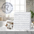 8 Pack 100% 12 12 inch (8 Pack) DecorRack Cotton Wash Cloth, Luxurious Soft, x Ultra Absorbent Jacquard Towels, Machine
