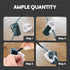C9 50 Pack (0.7x1.1x0.07) Signs Authority Magnetic Light Clips for Sockets Heavy Duty Outdoor String Light Clips Roof