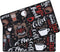 SHACOS Coffee Mat 2pcs, 12x19 Inch Absorbent Non-Slip Rubber Coffee Bar Mats for Countertop Accessories