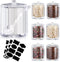 Tioncy 6 Pcs Ice Cream Bar Supplies Sugar Bowls with Lid and