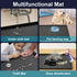 Under Sink Mat - 31" x 22" Waterproof Kitchen Cabinet Liner with Drain Hole - Flexible Silicone Mat for Kitchen
