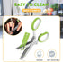 Herb Scissors Set - Updated 2025 Kitchen Gadgets for Cutting Fresh Herbs, 5 Blades, Sharp Stainless Steel