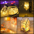 24 Pack 7FT 20LED Led Fairy Lights - Warm White, Battery Operated LED Silver Wire String Lights, Mini Firefly Starry