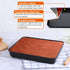 P&P CHEF 10.5 Inch Toaster Oven Pan with Lid, Nonstick Cake Lasagna Pan for Baking, Stainless Steel Core