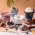 4 Pack 20 oz Set Crystalia On The Go Yogurt Parfait Cups with Lids & Spoons, Reusable Yogurt Containers, Take and Go