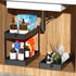 3 SPACEKEEPER Rolling Storage Cart Tier Bathroom Cart Organizers with Wheels Laundry Room Organization Mobile Shelving