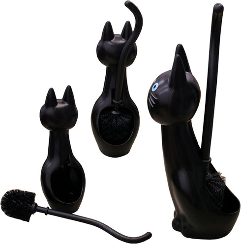 Meiho ME02 Cat Toilet Brush - Black