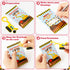 30 Pack Haooryx Valentine's Day Gift Cards with Construction Vehicles Keychains - Engineering Truck Keychain Key Rings
