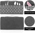 Yarwo 4 Slice Toaster Cover with Pockets and Top Handle, Nylon Toaster Cover Fits for Most 4 Slice Long Slot Toasters, Gray with Arrow by Yarwo