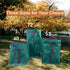 53-Gallon Leaf Collector, Large Yard Dustpan-Type Lawn and Leaf Bags, Reusable Garden Bags for Leaves, Debris, Grass