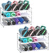 YAN & HIN Expandable Water Bottle Organizer for Cabinet, 3 Tier Tumbler