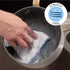 12 12 6PK 3X 3X S&T INC. Dish Cloths for Washing Dishes, Microfiber Cleaning Cloth for Home, Blue/Plaid, in. x in.