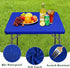 4 Pack 48 48 Inches Square Fitted Tablecloth for x Card Tables Waterproof Stretch Washable Folding Indoor and Outdoor