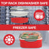 Microwave Cookware Steamer, 3 Piece Microwave Cooker with Food Container, Removable Strainer, BPA Free, 1.3 Liters