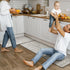 KIMODE Kitchen Mats Set of 2, Cushioned Anti Fatigue Non-Slip Kitchen Rugs, Padded Floor Mat for Sink, Laundry, Office