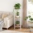 3 (3 Plant Stand Indoor Corner Tall Tier Metal Modern Flower Storage Plant Shelf Holder for Living Room Balcony Garden