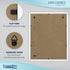 Icona Bay 11x14 White Picture Frame, Sturdy Wood Composite, Sleek Design, Wall Mount Only, Exclusives Collection