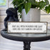 Coffee Wood Signs (Medium - Wood and Metal) - Not All Who Wander Are Lost, Some Just Look for Coffee