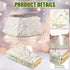 25'' Christmas Tree Collar, White Christmas Tree Ring for Artificial Trees, Faux Fur Plush Trees Collar Farmhouse