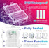 2 Pack 100 Fairy Lights Battery Operated String Lights LED Waterproof Copper Wire Twinkle Christmas Light with Timer
