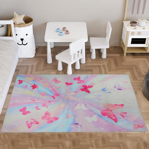 Superior Indoor Kids Rug, Washable, Non-Slip, Toddlers & Babies, Perfect for High