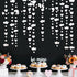 52Ft Valentines Day Party Decorations - White Heart Garland and Love Heart Hanging Paper Streamer Banner