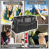 4 SCAVATA Wearable Cleaning Caddy Bag, Cleaning Caddy Supplies Organizer with Handle & Shoulder Straps