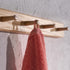 Set 2 Set) BAGNO MILANO Organic Turkish Cotton Bath Towels, Hand Towels Luxury Jacquard Collection, Certified Organic