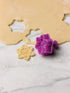 Fox Run Assorted Winter Snowflake Pastry/Cookie/Pie/Fondant Stamper and Cutters 2", Set of 4, Multi-Color