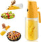 2-in-1 Oil Dispenser & Sprayer for Kitchen, Cooking, Salad, Deep Frying, Vinegar,