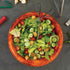 Winco 18-Inch Brown Wooden Woven Salad Bowl WWB-18
