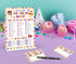 NODROY 68 Game,30 Acrylic What is Your Ice Cream Name Stickers, Ice Cream Party Decor, Perfect for Birthday Party