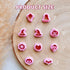 KEOKER Halloween Polymer Clay Cutters - 10 Shapes for Earrings, Pumpkin Clay Cutter for Halloween