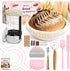 Beginner Sourdough Starter Kit, Sourdough Bread Baking Supplies, Banneton Bread Proofing Basket