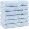Arkwright Solid Hand Towels, Pack of 6, 100% Cotton 600 GSM Soft