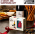 Set Beanie Cap Decorative Silicone Bottle Stopper in a Gift Box, of Two, Novelty Cork, Beverage and Wine Keeper