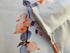 Watercolor Fall Leaves Window Valance: 54 x 18 Inch Orange Leaf Vine Curtains for Bedroom and Living Room