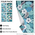 EYHIZP Set 4 Pack 15.7" 27.6" Waffle Kitchen Towels of x Quick Dry Microfiber Tea Dish Towel with Hanging Loop, Ultra