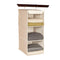 Richards Homewares 3 Shelf Sweater Organizer, 10"W X 15" D X 24"
