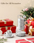 4 OZ Set 4, Set MALACASA Porcelain Espresso Cups with Saucers and Metal Stand of Stackable Cappuccino Cups, Marble Gray