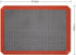 Silicone Baking Mat, Nonstick Food Safe Tray Pan Liners for Making Cookies, Macarons, Bread (16.54"x11.61"/2 Pack)