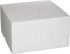 Oasis Supply Dummy Square Cake, 9" x 9" x 5", White