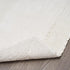 Laura Ashley Ruffle Cotton Bath Rug, 20" x 34", Ivory