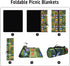 Supfitness (60 80") Sandproof,3-Layer Packable Extra Large Picnic Blankets Waterproof Foldable "x Beach Blanket
