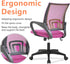 PayLessHere 360 Home Office Chair Desk Computer Chair Adjustable Ergonomic Chair Lumbar Support Armrest Executive