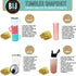 Brooke & Jess Designs Coffee Scrubs Nurse Gifts, Nurse Tumbler, Cups, Mug, Water Bottle for Medical Assistant