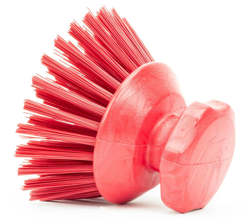 SPARTA 42395EC05 Plastic Scrubber Brush, Round Dish Scrub Brush with Color Coding for Kitchen & Bathroom