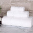 Superior Cotton 3-Piece Towel Set, Zero Twist, Waffle Border, Bathroom Essentials, Shower,